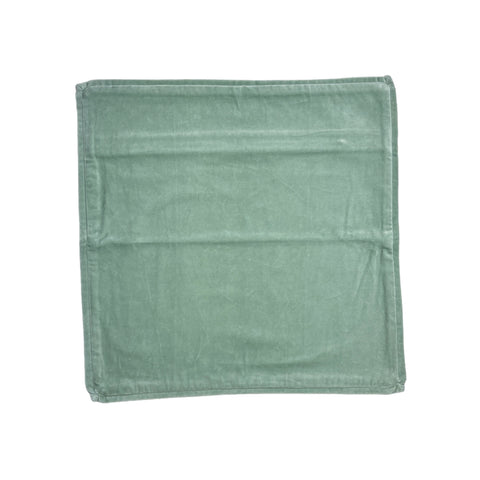 Funda Lisa Velvet Para Cojín 50 X 50 Cm Verde Menta