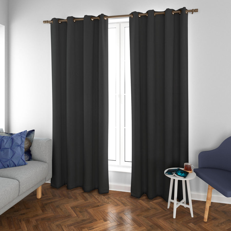 Set Blackout 2P Térmico Textura 140X220  Negro