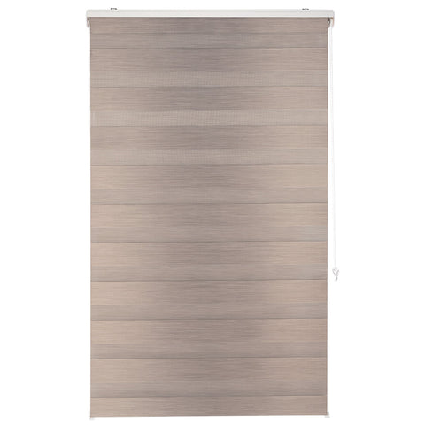 Cortina Duo Blackout 150 X 165 Cm Color Gris Plata