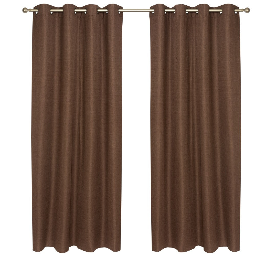 Set Blackout 2P Termico Textura 140X220  Chocolate