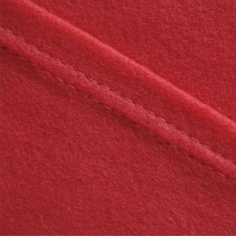 Sábanas Polar 1.5 Plazas Color Rojo Italiano