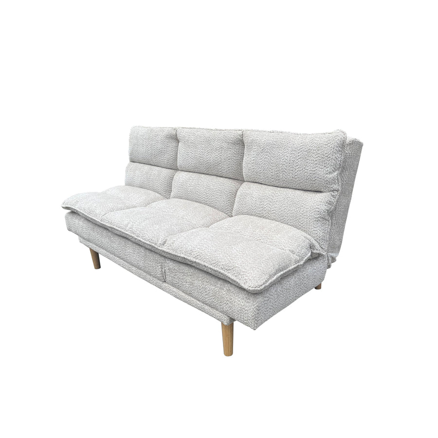 SOFA CAMA 3 CUERPOS VIESTE GRIS ACERO