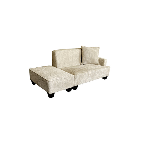 SOFA CAMA 3 CUERPOS PUGLIA GRIS ACERO